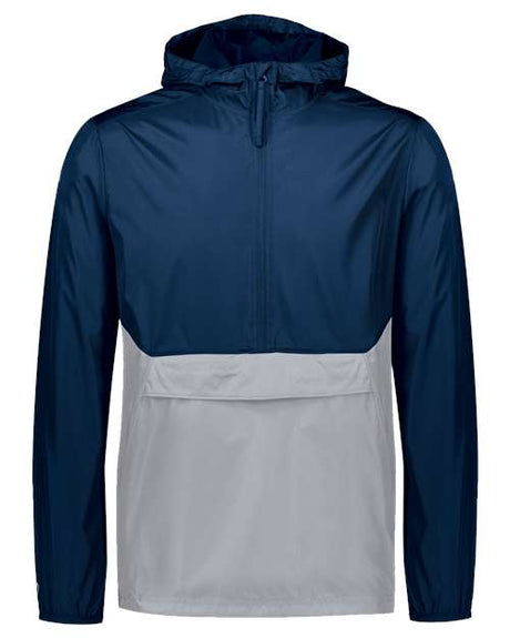 Men's Packable Quarter-Zip Water-Resistant Jacket