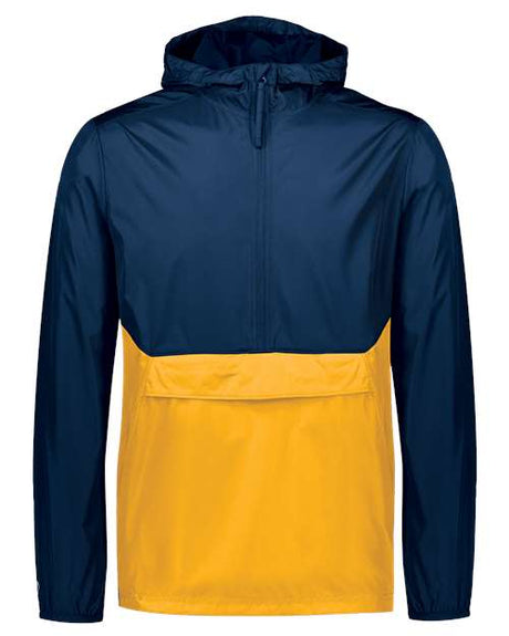 Men's Packable Quarter-Zip Water-Resistant Jacket