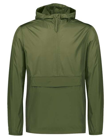 Men's Packable Quarter-Zip Water-Resistant Jacket