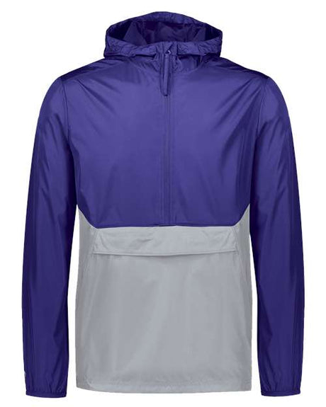 Men's Packable Quarter-Zip Water-Resistant Jacket