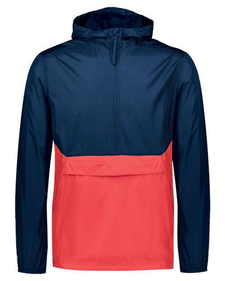 Men's Packable Quarter-Zip Water-Resistant Jacket