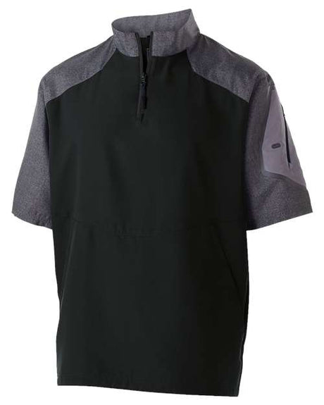 Holloway Unisex Raider Short Sleeve Quarter-Zip Pullover