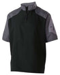Holloway Unisex Raider Short Sleeve Quarter-Zip Pullover