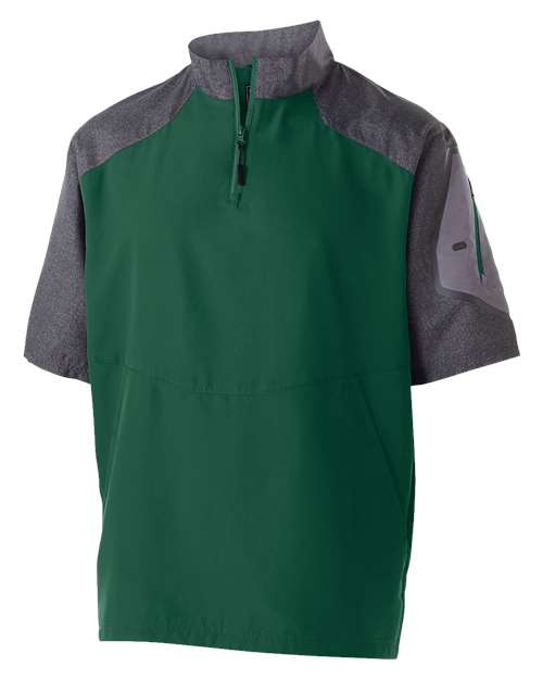 Holloway Unisex Raider Short Sleeve Quarter-Zip Pullover