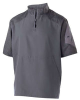 Holloway Unisex Raider Short Sleeve Quarter-Zip Pullover