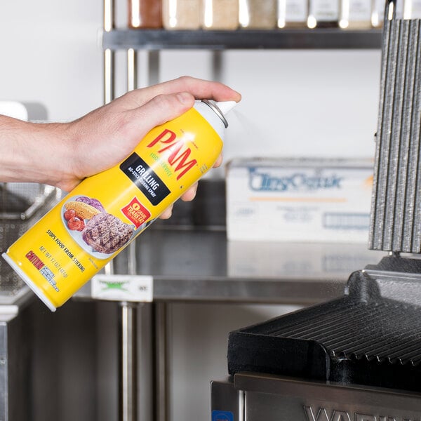 PAM 17 oz. No Soy Grilling Release Spray - 6/Case
