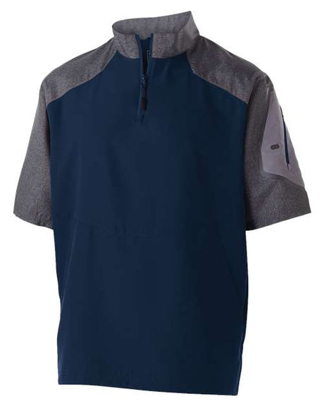 Holloway Unisex Raider Short Sleeve Quarter-Zip Pullover