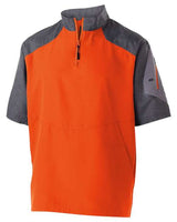 Holloway Unisex Raider Short Sleeve Quarter-Zip Pullover