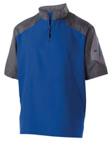 Holloway Unisex Raider Short Sleeve Quarter-Zip Pullover