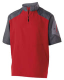 Holloway Unisex Raider Short Sleeve Quarter-Zip Pullover