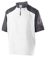Holloway Unisex Raider Short Sleeve Quarter-Zip Pullover