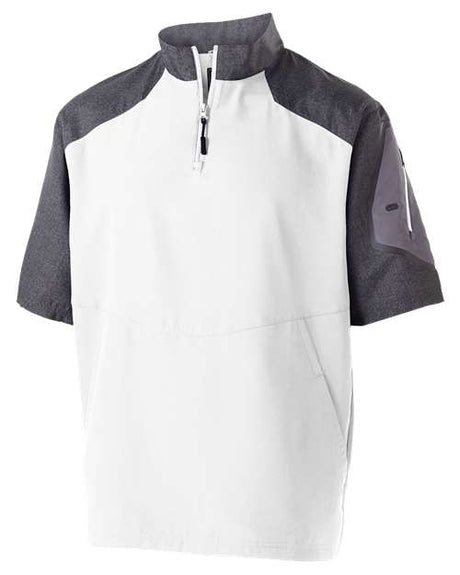 Holloway Unisex Raider Short Sleeve Quarter-Zip Pullover