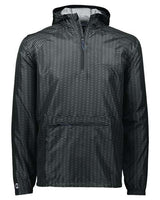 Range Hooded Packable Quarter-Zip Jacket