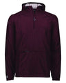 Men's Range Hooded Packable Quarter-Zip Jacket
