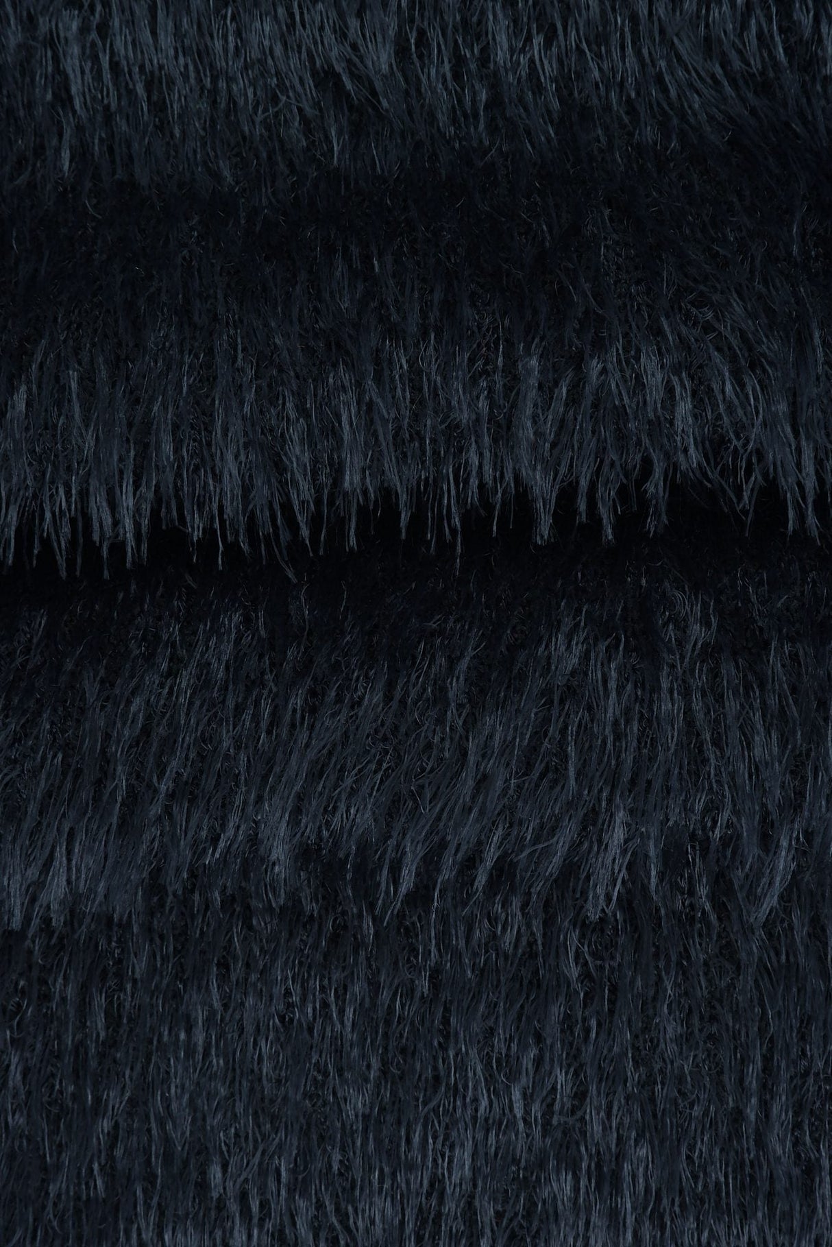 Fake Feather Mohair Stretch Knit Fabric