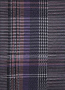 1 Yard Yarn Dyed Jacquard Plaid Knit Fabric 230 GSM, 58/60 Wide Poly Rayon Spandex Blend