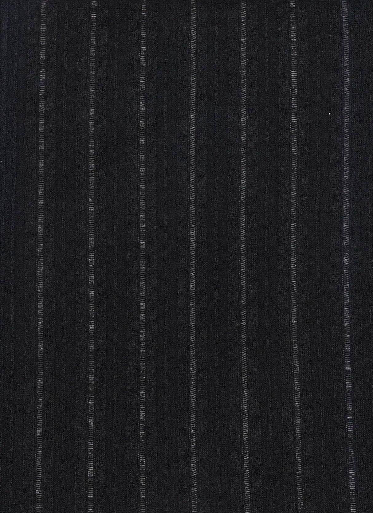 1 Yard Irregular Rib Sweater Knit Fabric 170 GSM, 58/60? Wide Rayon Poly Nylon Blend Black