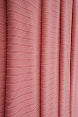 Rib Stretch Knit Fabric Solid