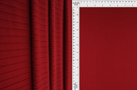 1 Yard Yummy Rib 8x3 Solid Stretch Knit Fabric 58 Inch Wide