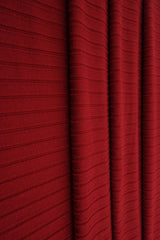 Rib Stretch Knit Fabric Solid