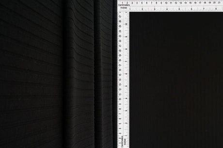 1 Yard 8x3 Yummy Rib Solid Knit Fabric 170 GSM, 58/60? Wide Polyester Spandex Blend