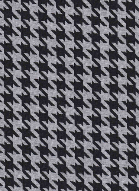 Jacquard Stretch Knit Herringbone Fabric