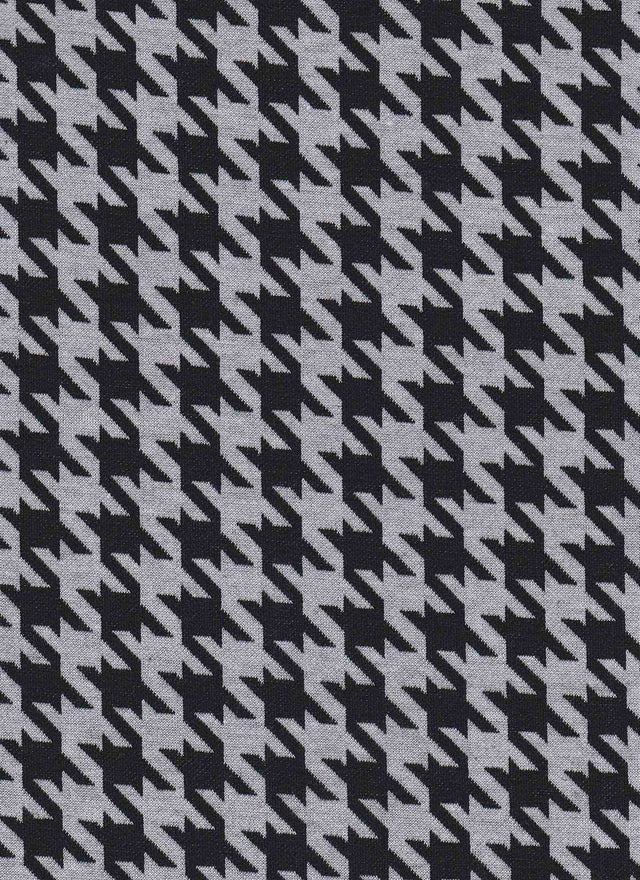Jacquard Stretch Knit Herringbone Fabric