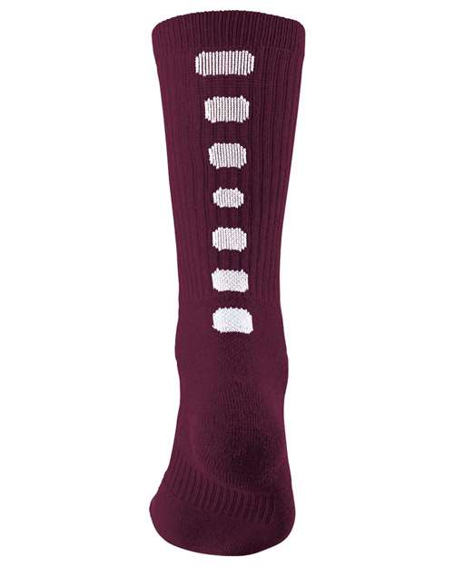 Augusta Sportswear Colorblocked Crew Socks