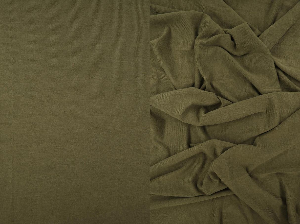 Washed Stretch Knit Fabric