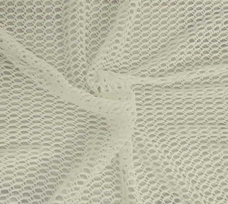 Rayon Spandex Fishnet Knit Natural