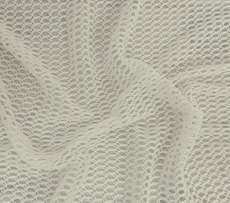 Rayon Spandex Fishnet Knit Natural