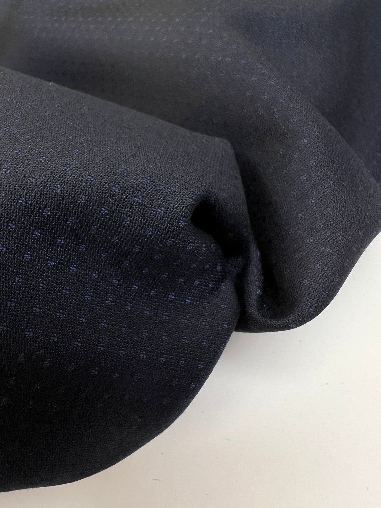 Polyester Jacquard Changeant Blue Black