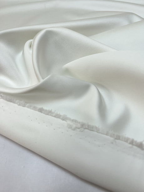 Polyester Satin White Shade Fabric