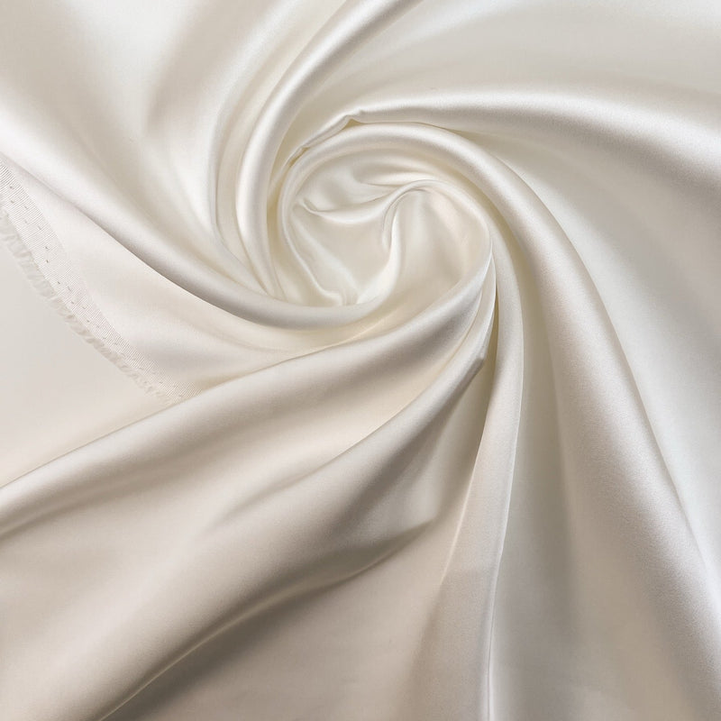Viscose Satin Doubleface White