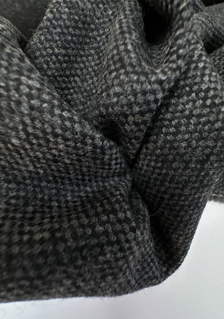 Wool Tweed Melange Blue