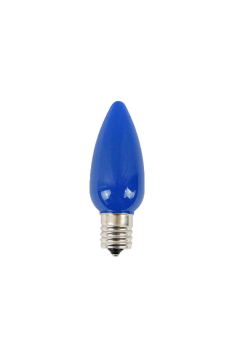 C9 Wonderful LED SMD Bulb (25 bulbs/bag) - Frosted, Blue