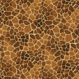 Printed Spandex Giraffe Animal Skin