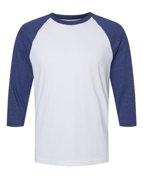 American Apparel Unisex CVC Three-Quarter Sleeve Tee