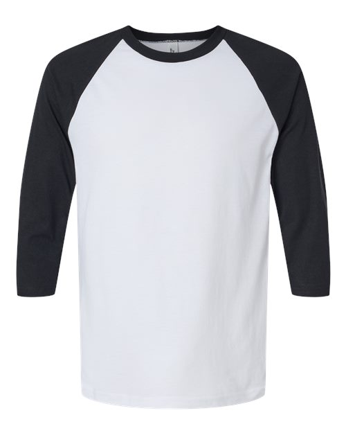 American Apparel Unisex CVC Three-Quarter Sleeve Tee