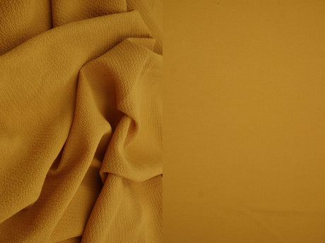Solid Ghost Bubble Crepe Fabric, Lightweight Textured Stretch 57/58" Wide for Apparel