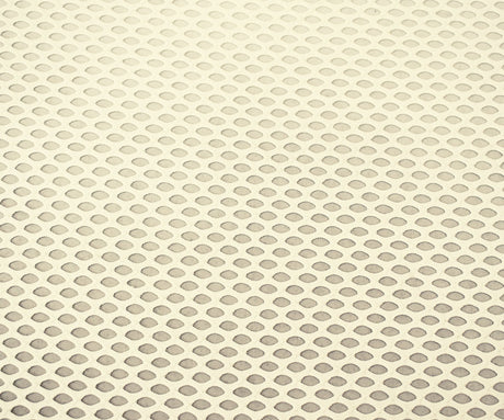 1 Yard Ivory Polyester Stretch Spandex Mesh Activewear Knit Fabric 52 Inches Wide