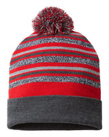 USA-Made Striped Beanie