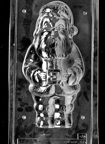 Jumbo 3D Santa Chocolate Mold - Front