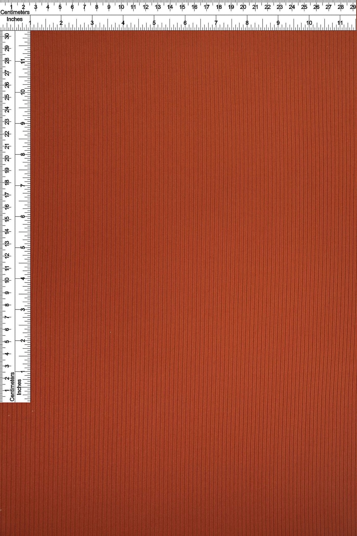 Rib Solid Stretch Knit Fabric
