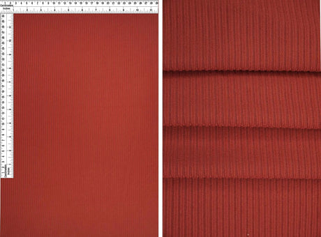 1 Yard 4x2 Yummy Rib Knit Fabric 170 GSM, 58/60? Wide Polyester Spandex Blend