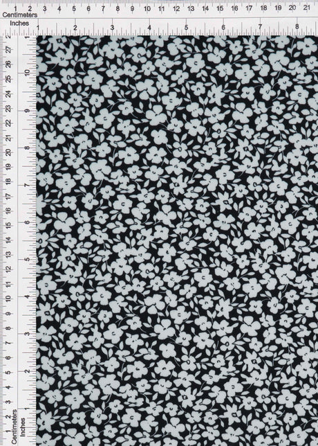 DTY Brushed Floral Print Knit