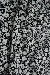DTY Brushed Floral Print Knit