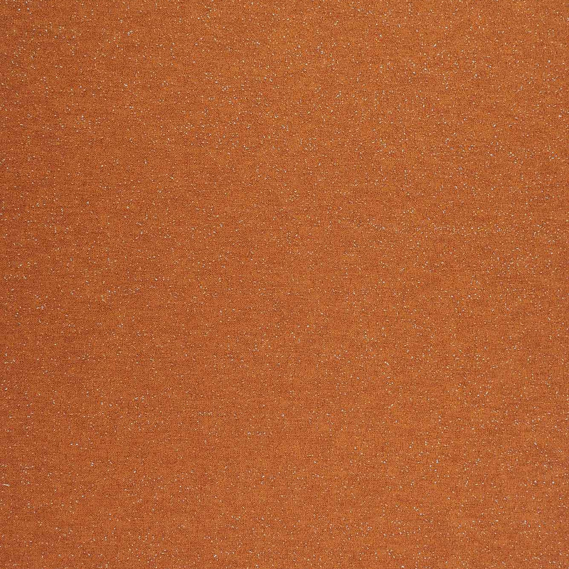 Lurex Stretch Knit Fabric Rust