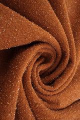 Lurex Stretch Knit Fabric Rust