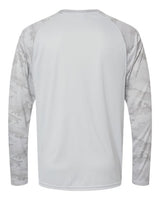 Cayman Performance Camo Colorblocked Long Sleeve T-Shirt